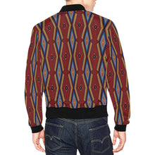 Load image into Gallery viewer, Diamond in the Bluff Red Bomber Jacket for Men
