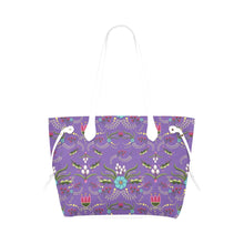 Load image into Gallery viewer, First Bloom Royal Clover Canvas Tote Bag
