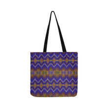 Load image into Gallery viewer, Fire Feather Blue Reusable Shopping Bag
