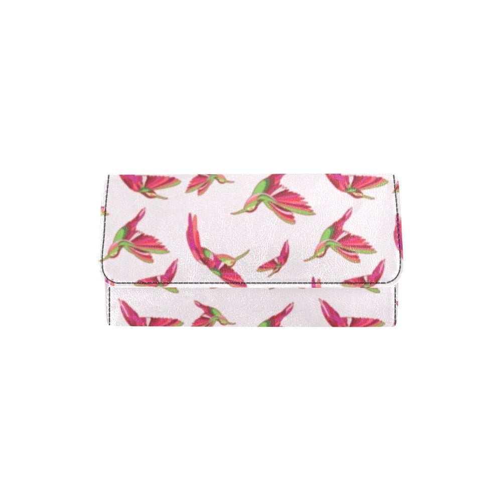 Red Swift Colourful Women's Trifold Wallet