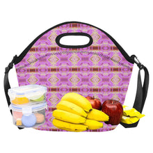 Load image into Gallery viewer, Gathering Earth Lilac Neoprene Lunch Bag/Large
