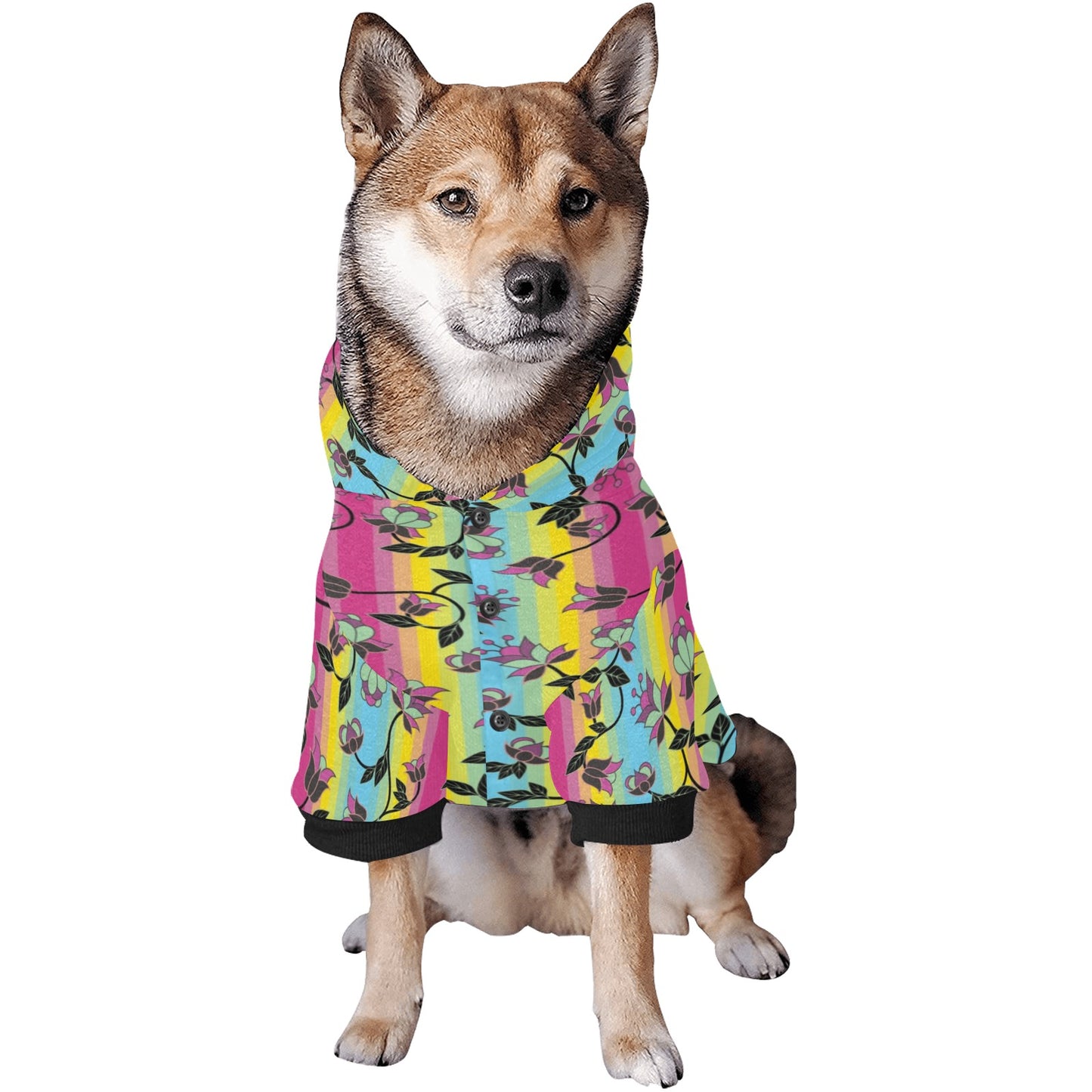 Powwow Carnival Pet Dog Hoodie