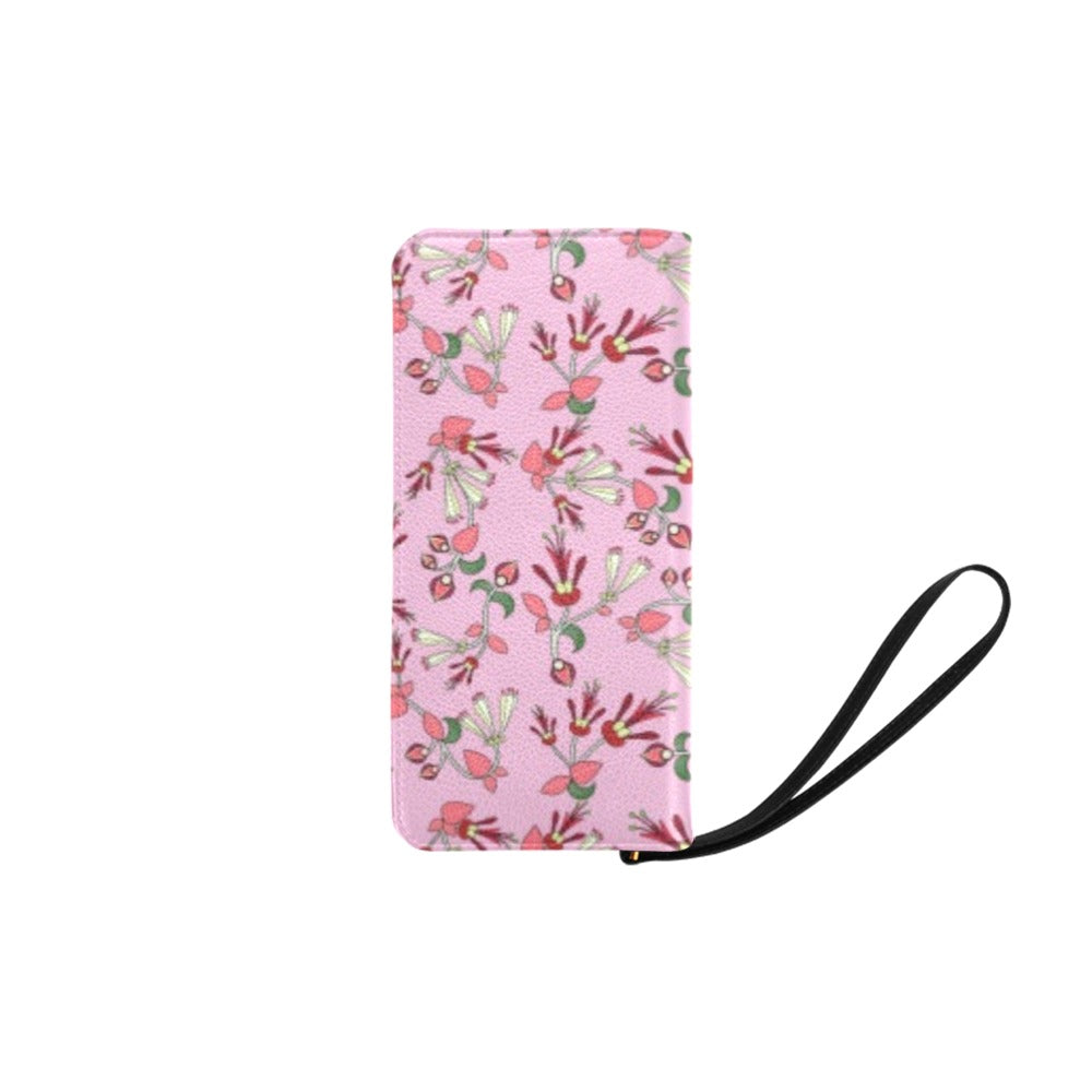 Strawberry Floral Women's Clutch Purse