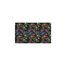 Load image into Gallery viewer, Neon Floral Bears Bath Rug 16&#39;&#39;x 28&#39;&#39;
