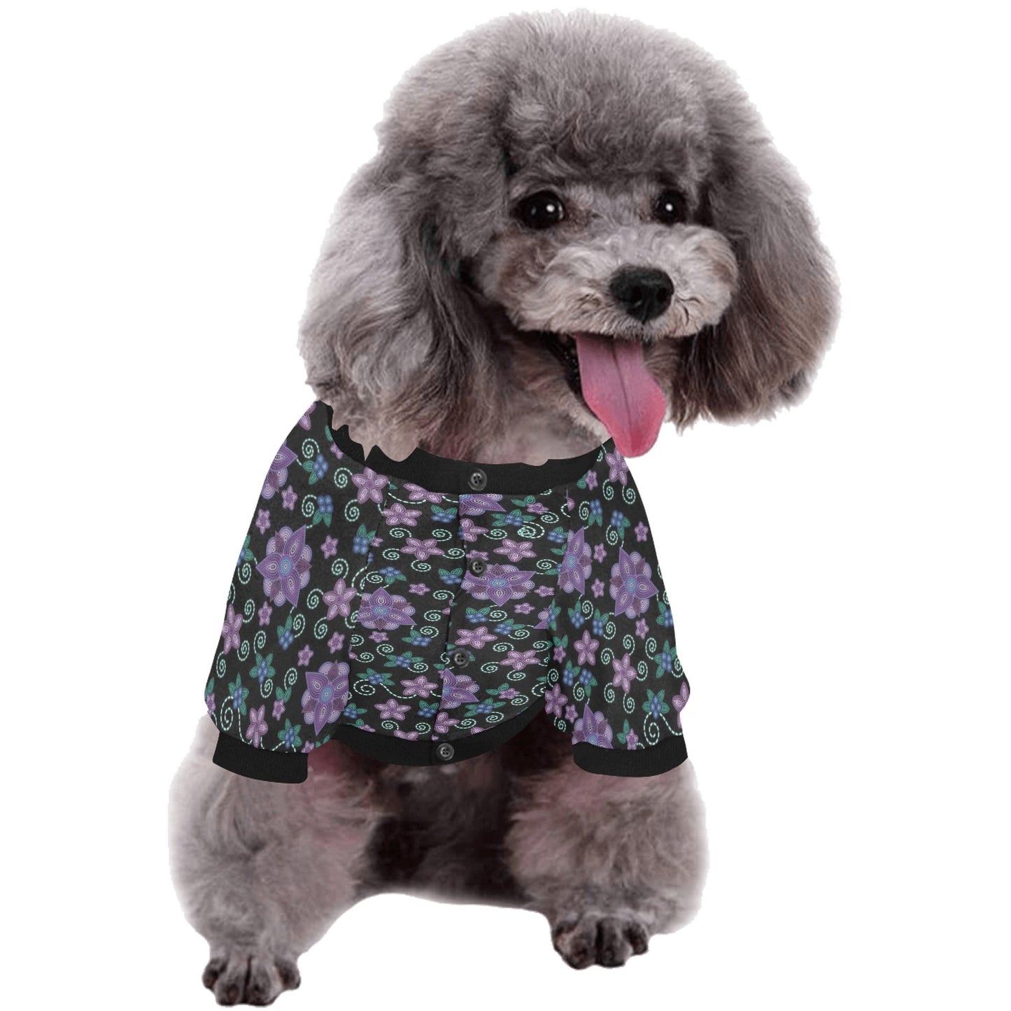 Berry Picking Pet Dog Round Neck Shirt