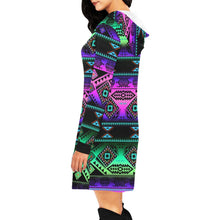 Load image into Gallery viewer, California Coast Sunrise Hoodie Dress
