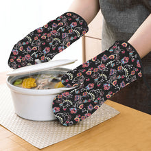 Load image into Gallery viewer, Floral Danseur Oven Mitt &amp; Pot Holder
