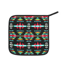 Load image into Gallery viewer, River Trail Sunset Oven Mitt &amp; Pot Holder
