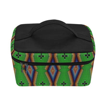 Load image into Gallery viewer, Diamond in the Bluff Lime Cosmetic Bag/Large
