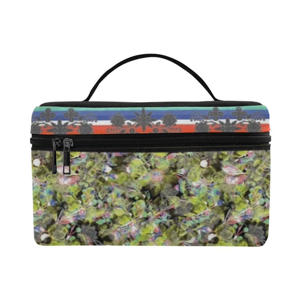 Culture in Nature Green Leaf Cosmetic Bag