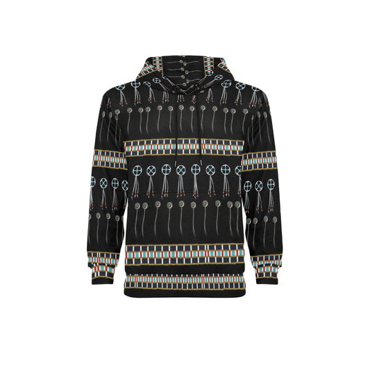 Beaded Bracelet Fleece Hoodie