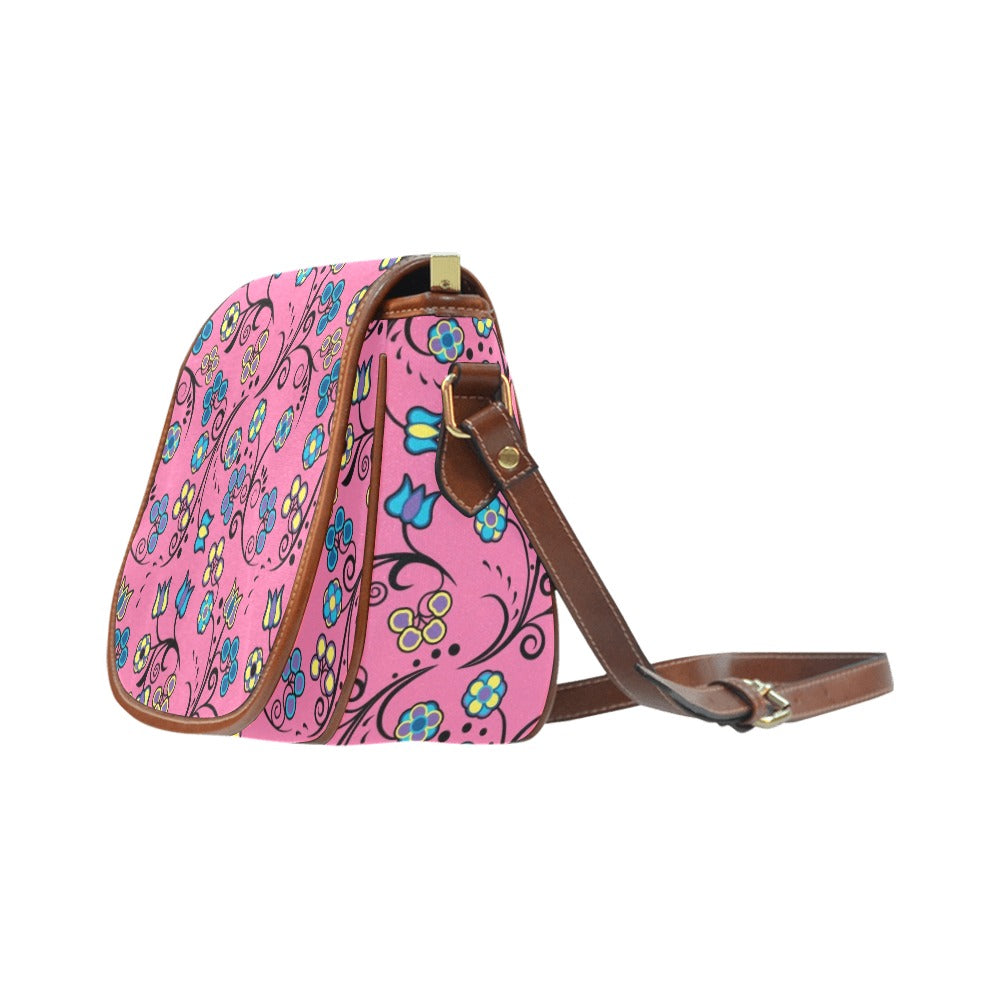 Blue Trio Bubblegum Saddle Bag