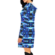 Load image into Gallery viewer, Force of Nature Winter Night Hoodie Dress
