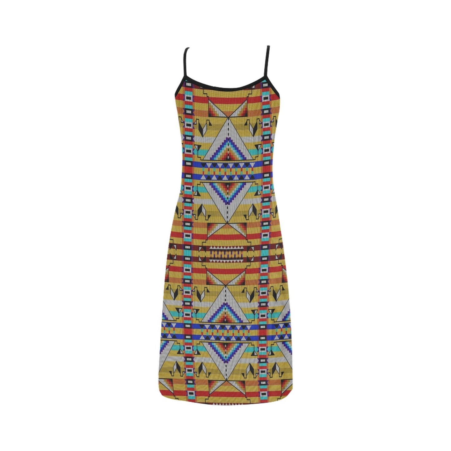 Medicine Blessing Yellow Alcestis Slip Dress