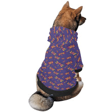 Load image into Gallery viewer, Gathering Purple Pet Dog Hoodie
