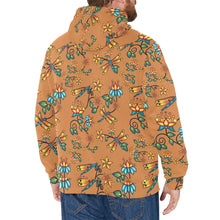 Load image into Gallery viewer, Dragon Lily Sierra Men&#39;s Long Sleeve Fleece Hoodie
