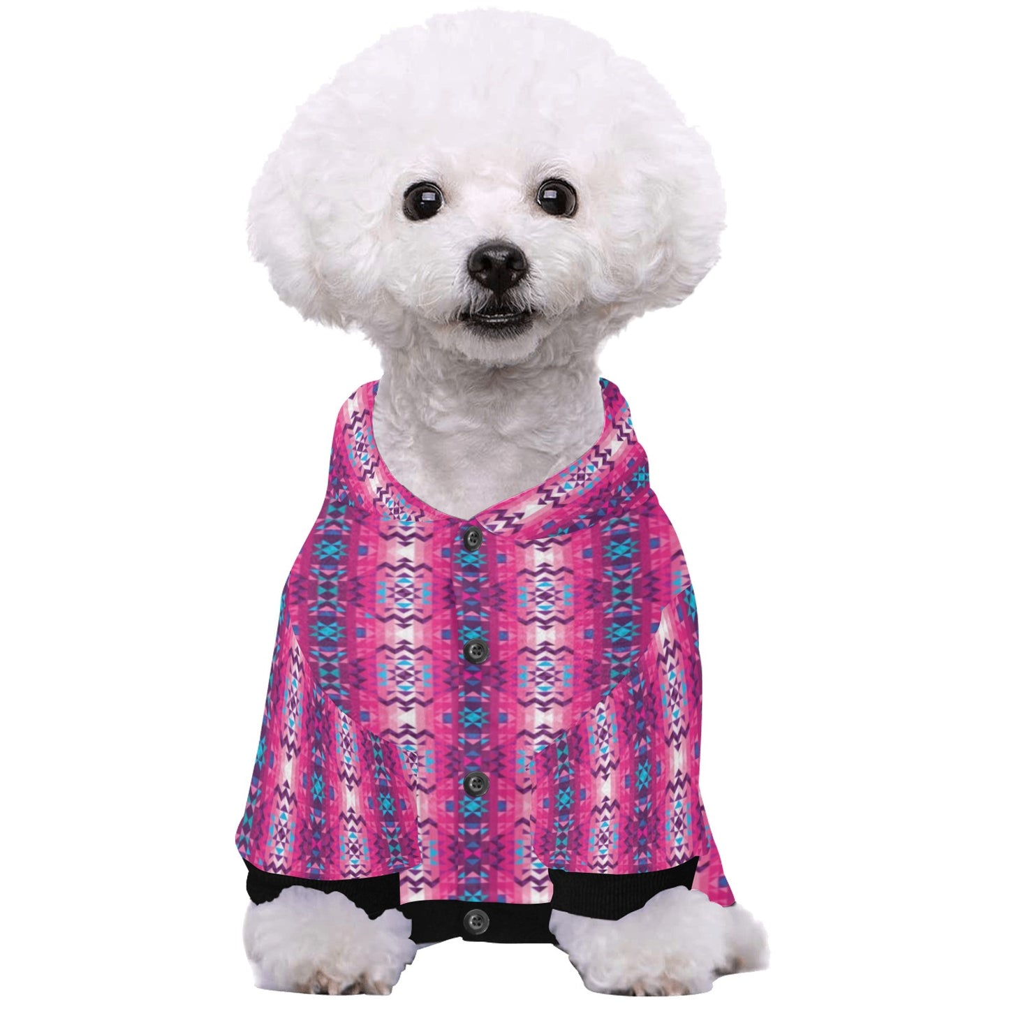 Bright Wave Pet Dog Hoodie