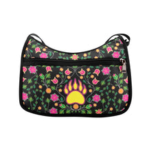 Load image into Gallery viewer, Floral Bearpaw Pink and Yellow Crossbody Bags
