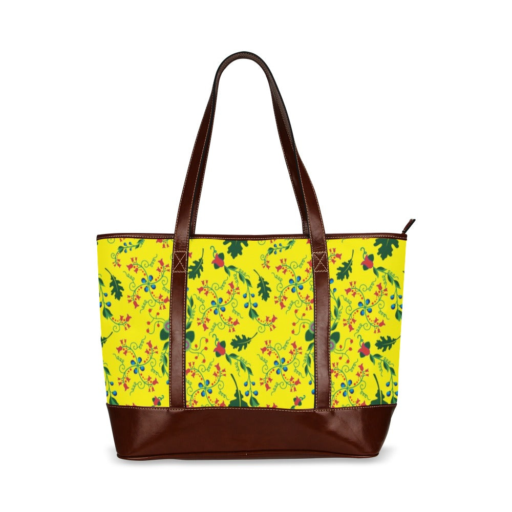 Vine Life Lemon Tote Handbag