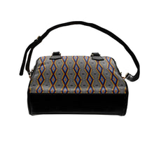 Load image into Gallery viewer, Diamond in the Bluff Grey Shoulder Handbag
