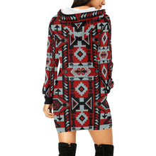 Load image into Gallery viewer, Chiefs Mountain Candy Sierra-Dark Hoodie Dress
