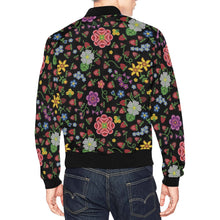 Load image into Gallery viewer, Berry Pop Midnight Bomber Jacket for Men
