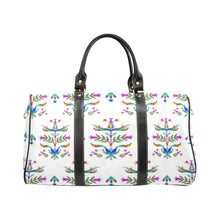 Load image into Gallery viewer, Dakota Damask White Waterproof Travel Bag
