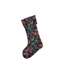 Load image into Gallery viewer, Floral Eagle Christmas Stocking
