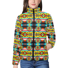 Load image into Gallery viewer, Force of Nature Twister Women&#39;s Stand Collar Padded Jacket
