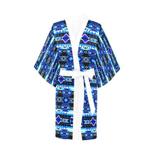 Load image into Gallery viewer, Force of Nature Winter Night Kimono Robe
