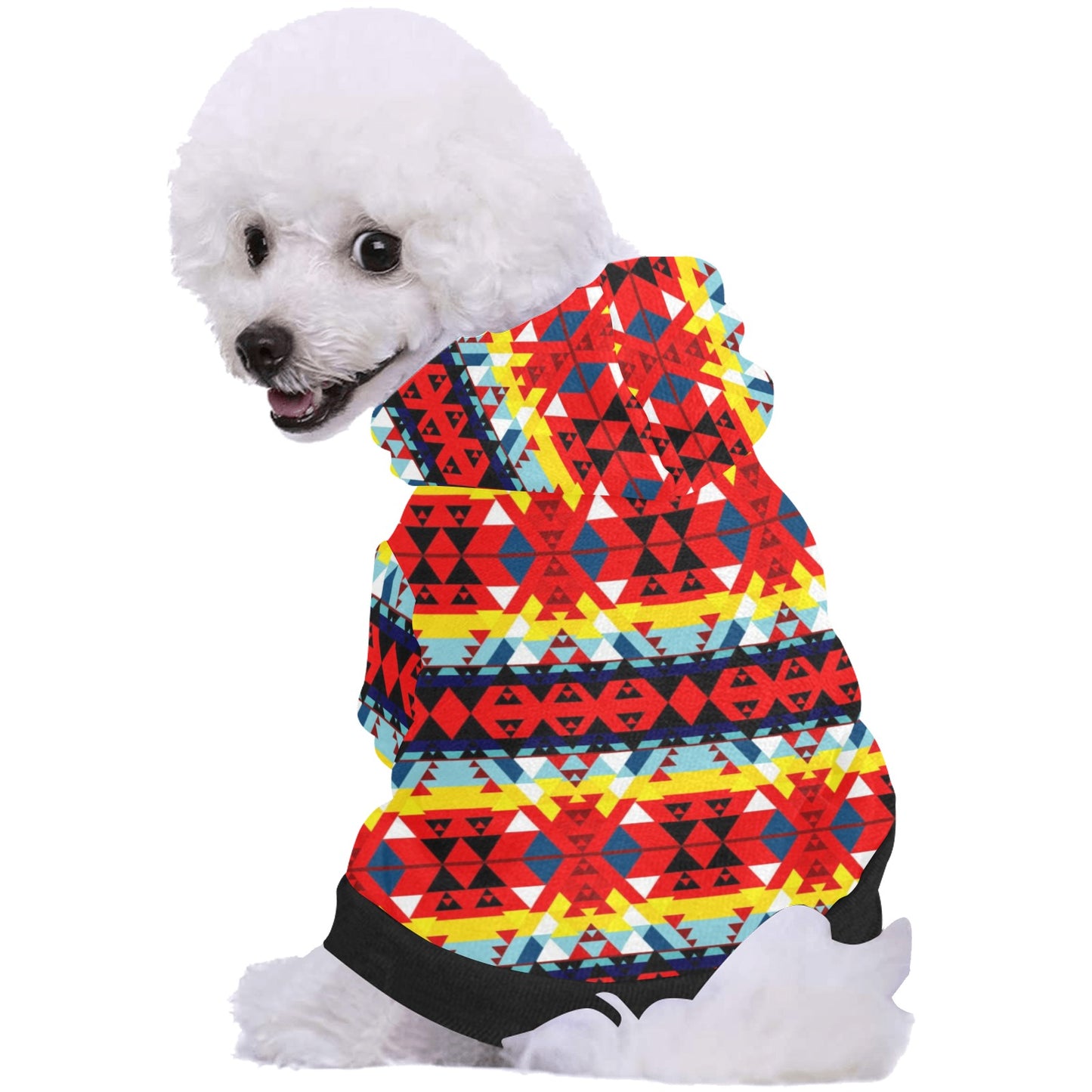 Writing on Stone Enemy Retreat Pet Dog Hoodie