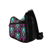 Load image into Gallery viewer, Floral Beadwork Four Clans Winter Crossbody Bags
