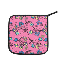 Load image into Gallery viewer, Blue Trio Bubblegum Oven Mitt &amp; Pot Holder
