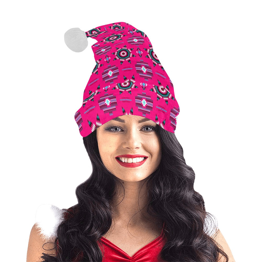 Rising Star Strawberry Moon Santa Hat