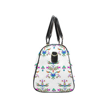 Load image into Gallery viewer, Dakota Damask White Waterproof Travel Bag
