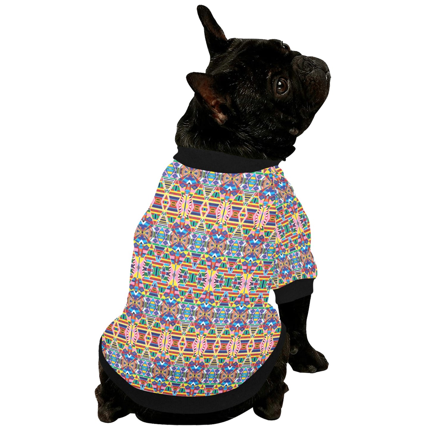 Crow Captive Pet Dog Round Neck Shirt