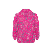 Load image into Gallery viewer, Berry Picking Pink Men&#39;s Long Sleeve Fleece Hoodie
