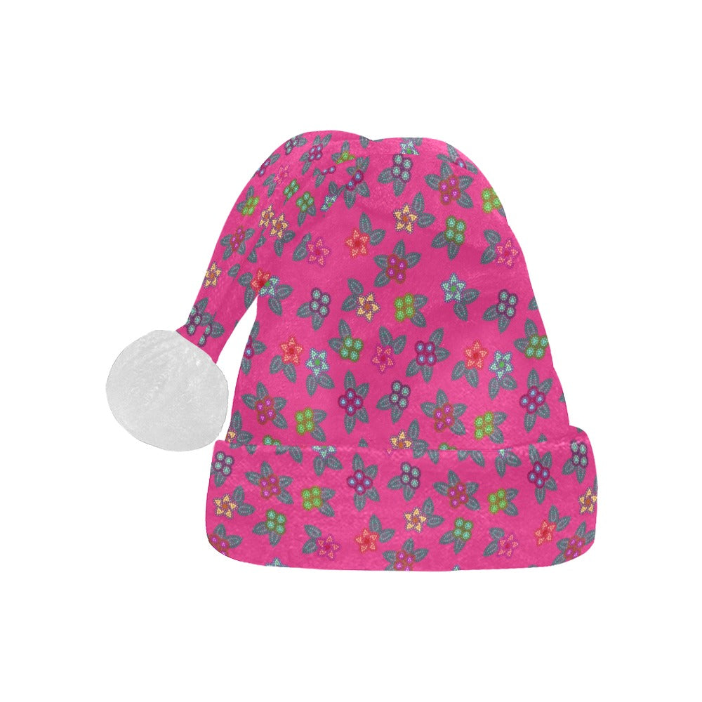 Berry Flowers Santa Hat