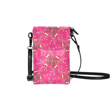 Load image into Gallery viewer, Willow Bee Bubblegum Small Cell Phone Purse
