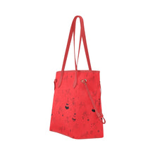 Load image into Gallery viewer, Ledger Dables Red Clover Canvas Tote Bag
