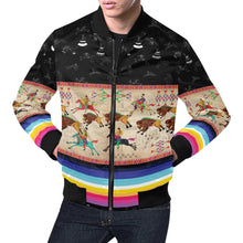 Load image into Gallery viewer, Ledger Hunt Midnight Bomber Jacket for Men
