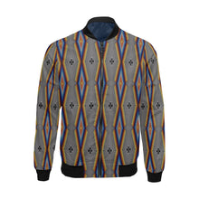 Load image into Gallery viewer, Diamond in the Bluff Grey Bomber Jacket for Men
