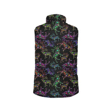 Load image into Gallery viewer, Neon Floral Elks Men&#39;s Padded Vest Jacket
