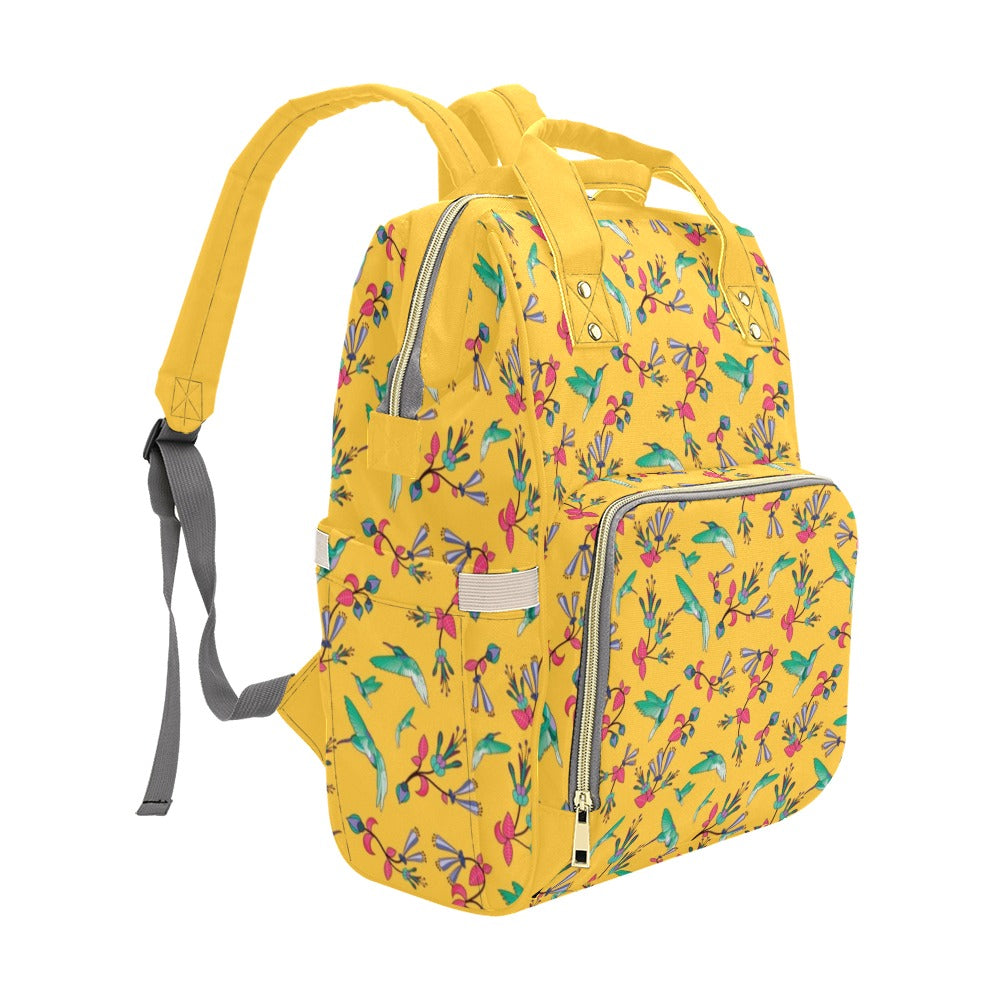 Swift Pastel Yellow Multi-Function Diaper Backpack/Diaper Bag