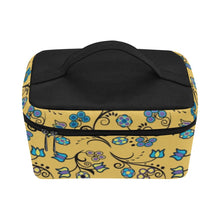 Load image into Gallery viewer, Blue Trio Tuscan Cosmetic Bag
