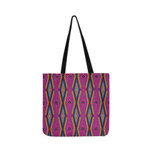 Load image into Gallery viewer, Diamond in the Bluff Pink Reusable Shopping Bag
