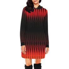 Load image into Gallery viewer, Fire Rattler Horizon Hoodie Dress
