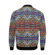 Load image into Gallery viewer, Medicine Blessing Grey Bomber Jacket for Men
