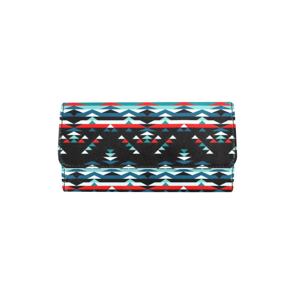 Visions of Peaceful Nights Women's Trifold Wallet