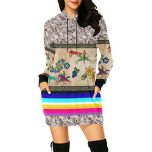 Load image into Gallery viewer, Brothers Race Hoodie Dress
